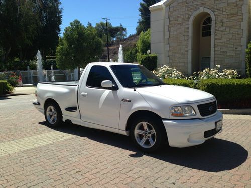 2001 ford svt lightning all orig supercharged 5.4l v8 xlnt condition bone stock