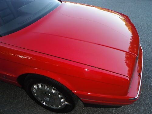 92 CADILLAC ALLANTE HARD TOP CONVERTIBLE BLACK LEATHER 97000 MILES RUNS PERFECT, US $6,500.00, image 4