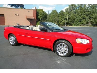 CHRYSLER SEBRING LIMITED 1 OWNER GEORGIA OWNED LOCAL TRADE HEATED NO RESERVE, image 2