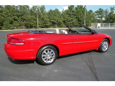 CHRYSLER SEBRING LIMITED 1 OWNER GEORGIA OWNED LOCAL TRADE HEATED NO RESERVE, image 4