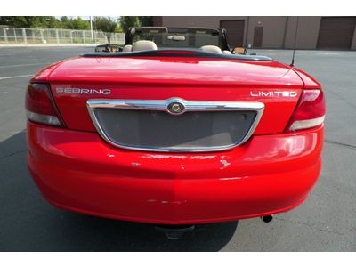 CHRYSLER SEBRING LIMITED 1 OWNER GEORGIA OWNED LOCAL TRADE HEATED NO RESERVE, image 6