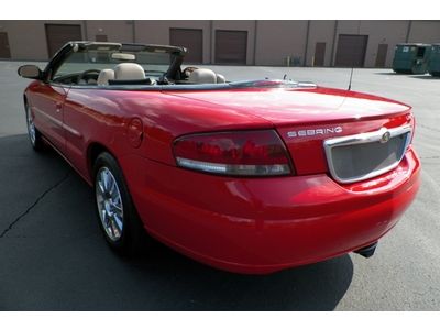 CHRYSLER SEBRING LIMITED 1 OWNER GEORGIA OWNED LOCAL TRADE HEATED NO RESERVE, image 7