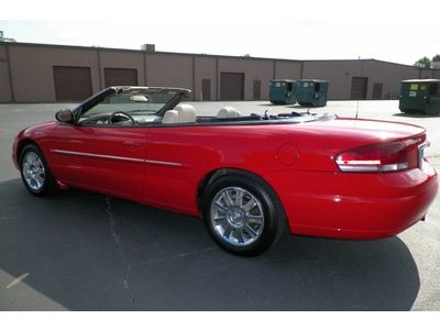 CHRYSLER SEBRING LIMITED 1 OWNER GEORGIA OWNED LOCAL TRADE HEATED NO RESERVE, image 8