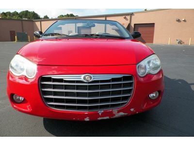 CHRYSLER SEBRING LIMITED 1 OWNER GEORGIA OWNED LOCAL TRADE HEATED NO RESERVE, image 12