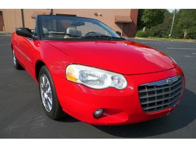 CHRYSLER SEBRING LIMITED 1 OWNER GEORGIA OWNED LOCAL TRADE HEATED NO RESERVE, image 13
