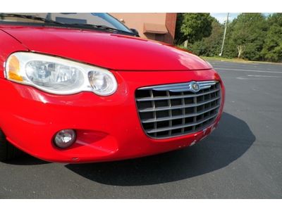 CHRYSLER SEBRING LIMITED 1 OWNER GEORGIA OWNED LOCAL TRADE HEATED NO RESERVE, image 14