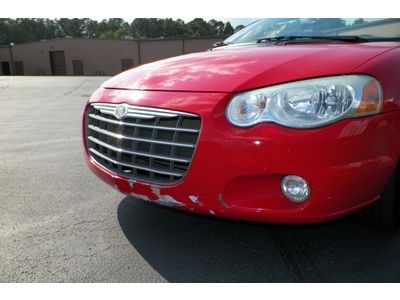 CHRYSLER SEBRING LIMITED 1 OWNER GEORGIA OWNED LOCAL TRADE HEATED NO RESERVE, image 15