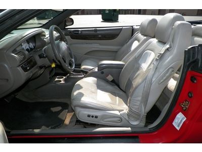 CHRYSLER SEBRING LIMITED 1 OWNER GEORGIA OWNED LOCAL TRADE HEATED NO RESERVE, image 34