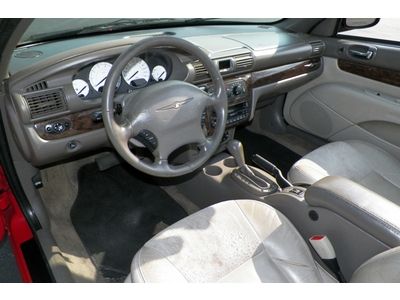 CHRYSLER SEBRING LIMITED 1 OWNER GEORGIA OWNED LOCAL TRADE HEATED NO RESERVE, image 37