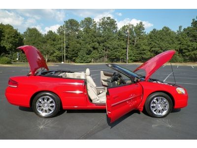 CHRYSLER SEBRING LIMITED 1 OWNER GEORGIA OWNED LOCAL TRADE HEATED NO RESERVE, image 66