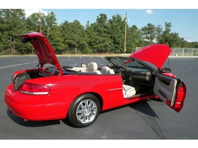 CHRYSLER SEBRING LIMITED 1 OWNER GEORGIA OWNED LOCAL TRADE HEATED NO RESERVE, image 67