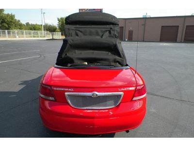 CHRYSLER SEBRING LIMITED 1 OWNER GEORGIA OWNED LOCAL TRADE HEATED NO RESERVE, image 72