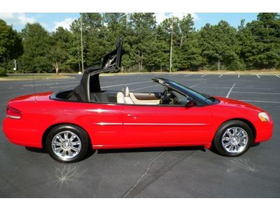 CHRYSLER SEBRING LIMITED 1 OWNER GEORGIA OWNED LOCAL TRADE HEATED NO RESERVE, image 74