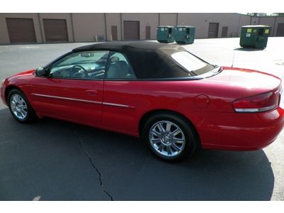 CHRYSLER SEBRING LIMITED 1 OWNER GEORGIA OWNED LOCAL TRADE HEATED NO RESERVE, image 80