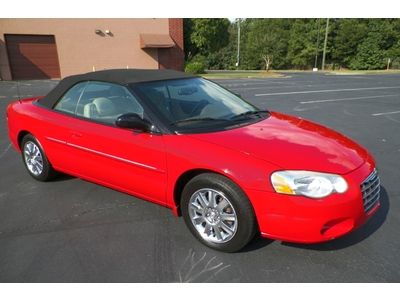 CHRYSLER SEBRING LIMITED 1 OWNER GEORGIA OWNED LOCAL TRADE HEATED NO RESERVE, image 87