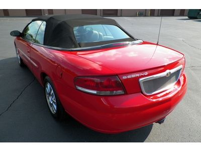 CHRYSLER SEBRING LIMITED 1 OWNER GEORGIA OWNED LOCAL TRADE HEATED NO RESERVE, image 91