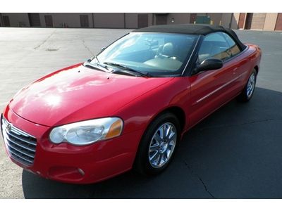 CHRYSLER SEBRING LIMITED 1 OWNER GEORGIA OWNED LOCAL TRADE HEATED NO RESERVE, image 94