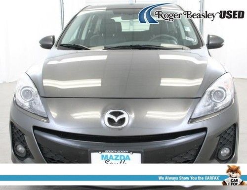 12 mazda3 hatchback navigation bluetooth heated seats sunroof leather push start