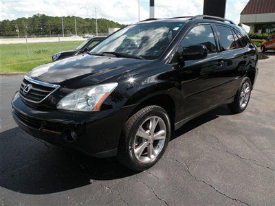 2007 lexus rx400 hybrid  *one owner* black/black heated seats, nav export ok  fl