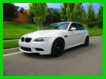 2009 bmw m3 4l v8 32v rwd sedan premium cold weather technology pkg moonroof