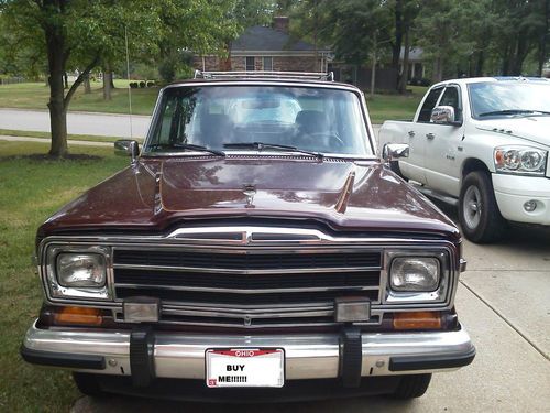 1988 jeep grand wagoneer base sport utility 4-door 5.9l