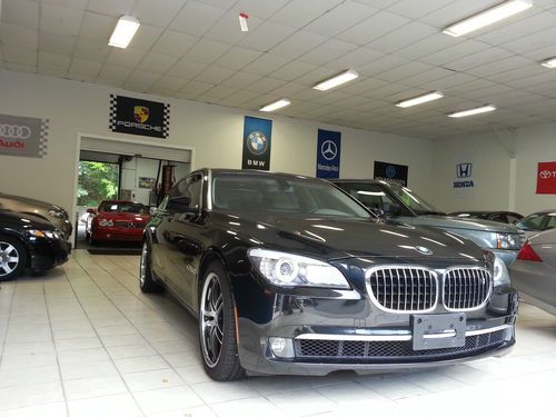 2009 bmw 750li base sedan 4-door 4.4l