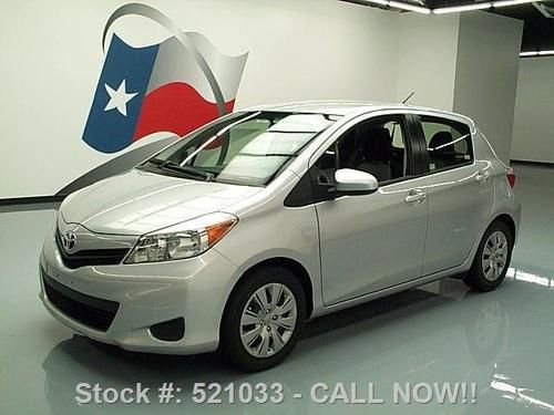 2012 toyota yaris le hatchback automatic cd audio 35k texas direct auto