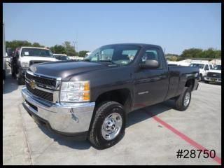 '11 v8 chevy 2500 hd regular cab long bed work truck - we finance!