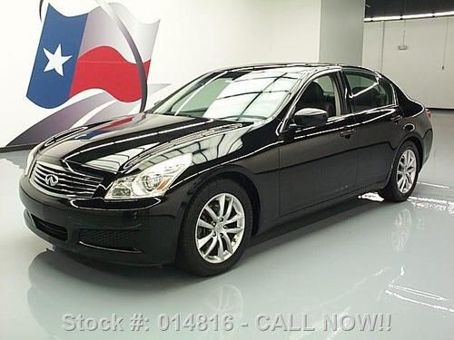 2009 infiniti g37 sedan sunroof nav heated seats 57k mi texas direct auto