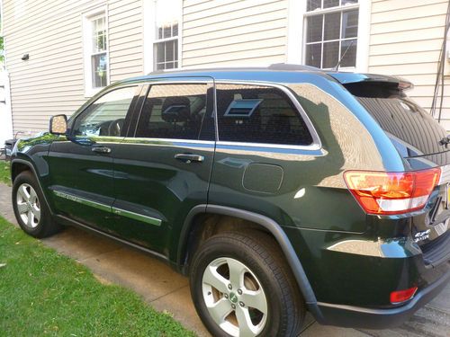 2011 jeep grand cherokee laredo 4x4  x package loaded black leather interior