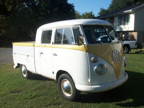 1963 volkswagen bus double cab transporter