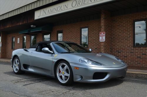 2004 ferrari 360 spider,6 speed manual,excellent service history, 12,000 miles