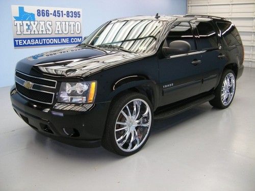 We finance!!!  2010 chevrolet tahoe ls auto flexfuel automatic onstar 3rd row!!