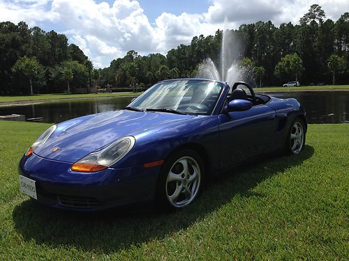 2000 porsche boxster roadster convertible 2-door 2.7l