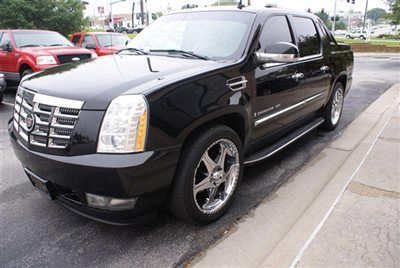 2007 cadillac escalade ext awd lowered 22" wheels leather sunroof black bose!