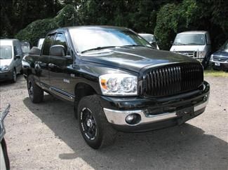 2008 dodge ram 1500 4wd quad cab big horn 140.5" wb slt 5.7 hemi tow pkg cloth