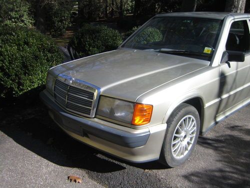 1986 mercedes benz 190e 2.3-16; sixteen valve 16 cosworth twin cam 190s 190sport