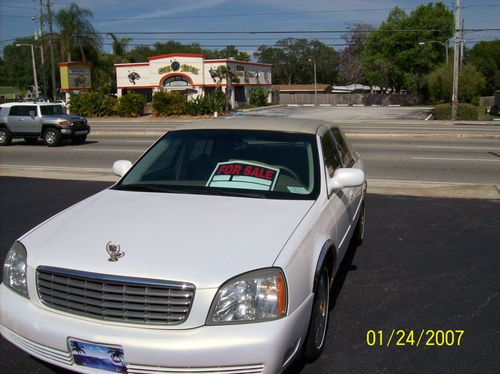 2005 cadillac deville base sedan 4-door 4.6l