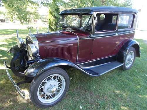 1931 ford model a 2dr sedan...