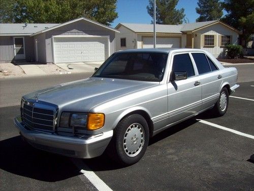 1991 mercedes-benz 350sd base sedan 4-door 3.4l beautiful rust free nevada car