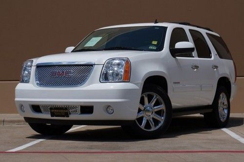 13 white leather denali wheels grill nice suv 2wd xl