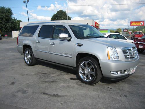 2010 cadillac escalade esv awd silver extra nice!!! $36,995