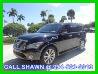 2012 infiniti qx56, only 16,000miles, tvs/dvd,navi, mercedes-benz dealer, l@@k!!