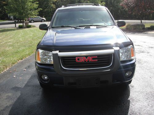 2003 GMC Envoy SLT Indigo Blue 4x4 Leather sunroof Original Owner CD 4 door, US $4,700.00, image 3
