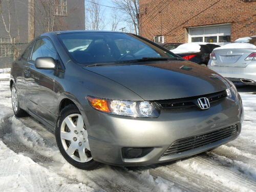 Honda civic lx coupe auto 68k mint no reserve! rebuilt salvage!  06 07 08 09 10