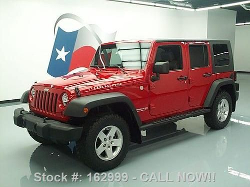 2010 jeep wrangler unltd rubicon hard top 4x4 nav 61k texas direct auto