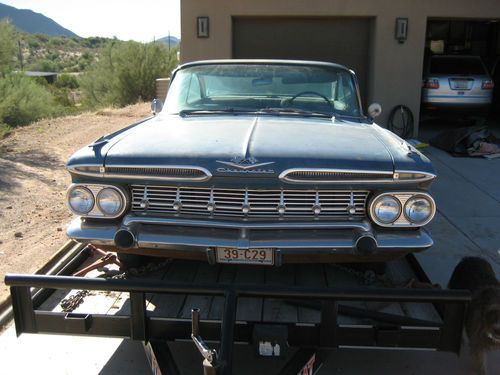 1959 Chevrolet Impala - 2 dr hardtop - BARN FIND !!, image 2
