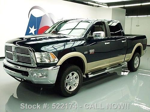 2011 dodge ram 2500 hd 4x4 laramie crew hemi nav 30k mi texas direct auto