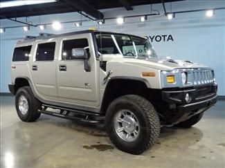 2007 hummer h2 luxury leather heated seats chrome appearance navigation
