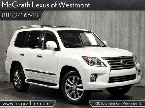 2013 lx570 4wd navigation rear dvd mark levison lexus certified
